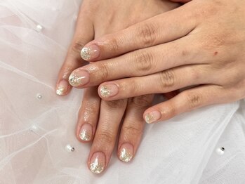 ヒラソルネイル(Girasol nail)/ラメグラ♪