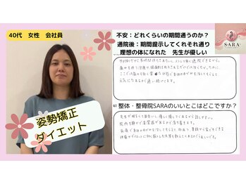 サラ(SARA)/喜びの声