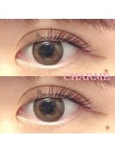 アイラッシュサロン シャルム 練馬(Charme)/セーブル × ピンク