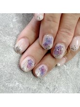 ネイルサロン クール(Nailsalon Coeur)/アジサイネイル