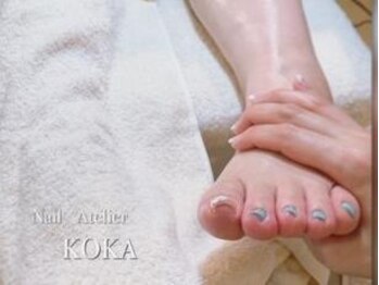コウカ(KOKA)の写真/乾燥するこの季節に！足裏の角質ケアでつるふわ肌に♪角質ケア+マッサージ付のお得なメニューあり☆