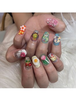 フローレンス(Florence)/好きな物をつめたポップデザイン