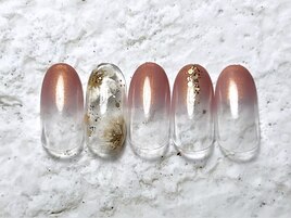 大人フラワーネイル