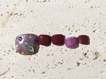 ネイルドッグ(NAIL DOG)/ビジューフットネイル♪