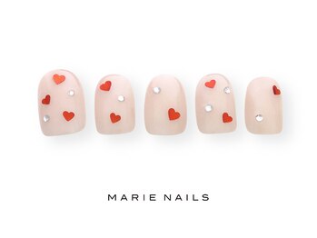 マリーネイルズ 大阪梅田店(MARIE NAILS)/新規6000 0123d オフィスピンク
