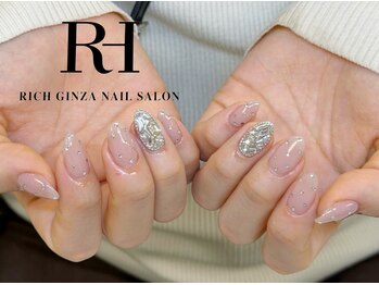 リッチ ギンザ(Rich Ginza)の写真/カラー1000色以上★マグネットネイルは粒子や透け感～カラバリ豊富【銀座駅&東銀座駅徒歩4分】通いやすさ◎