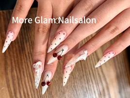 さくらんぼネイル