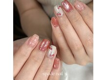 スペードネイル(spade nail)の雰囲気（毎月変わる店内アート￥4500/持ち込みOKフリーアート￥6600）
