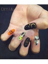 クリスタルネイル ボンベルタ橘店(CRYSTAL NAIL)/ハロウィンネイル