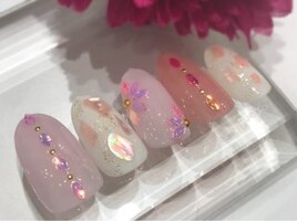 春夏ピンクリーフホロ
