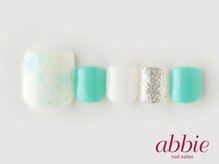 ネイルサロン アビー 宮益坂店(abbie)/初夏タイダイ　￥11154