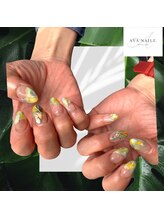 アヤネイルズ アンド アイラッシュ(AYA NAILZ.＆Eyelash)/Gelip でおしゃれ大人ネイル
