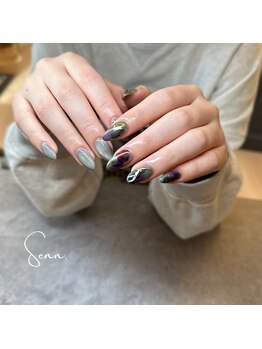 セン(Senn.)/定額ネイル5本アート