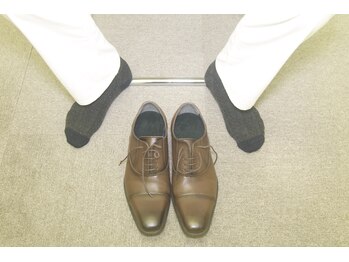 たなか整骨院 整体院/インソール製作の流れ7/試着