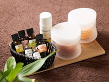 リラクゼーションエイチプラス(Relaxation H Plus)の雰囲気（6種類のブレンド精油★オプションでフットスクラブがおすすめ♪）
