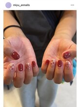 アンネイルズ(annails)/jr.nailist お持ち込みデザイン