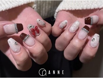 アンネ 梅田 GRACE店(ANNE)/バレンタインネイル