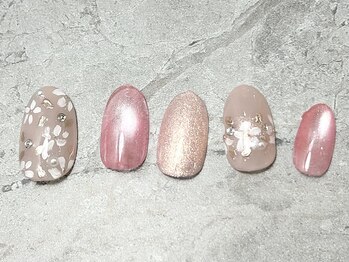 【初回オフ無料】フラワーネイル