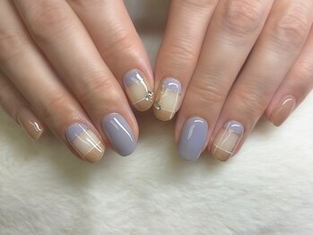 雅凪の写真/【ネイル初心者さんにおすすめ！】派手すぎないのに可愛い♪ネイルデビューに人気◎