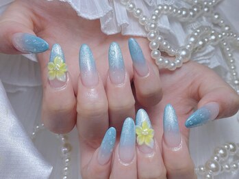 ネイルプリンセス(Nail Princess)/海ネイル/オーロラ