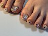【FOOT /初回オフ無料】グリッター/ホログラム ¥9900→9000 サロンオススメ♪