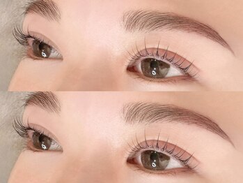 ディーネイル(DEE nail gifu)の写真/SNSで話題♪【美眉ハリウッドブロウリフト(眉毛パーマ+WAX+メイク込)¥5500】お顔の印象は眉毛で8割決まる！