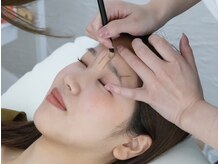 ビメ 中央林間(BEME)/施術の流れ・2【眉のかたどり】
