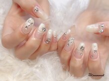 シナモンネイル(cinnamonnail)/ビジューネイル