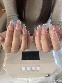ワンカラーグラデーションネイル