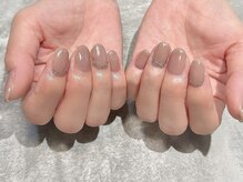 ヒールネイル(heal nail)/greige×line～