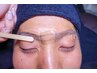 【再来】【眉毛のみ】メンズ眉毛デザイン脱毛 簡易肌質診断付き!!/眉毛サロン