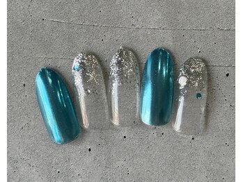 ニアウネイル(niau nail.)/ミラーネイル