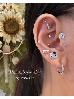 スリール(sourire)/耳ツボジュエリー