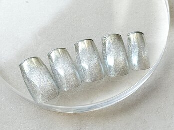 ワンアンドオンリー(One&Only)/マグネット×Wミラーネイル