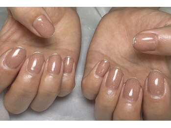 ミアネイル 蕨店(mia nail)/細フレンチネイル
