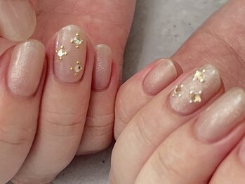 エムスラッシュ ネイル センター北店(M.SLASH)/キラキラストーンアート