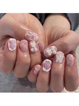 おまかせぴんくネイル!