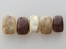 アイネイルズ 池袋店(I-nails)/キラキラブラウン