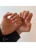【nailsalon Qum 】HAND オフ込★ワンカラー　4,980円→4,700円