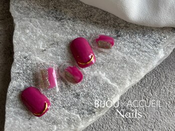 シックスティー ネイルズ バイ アクイユ 東中野(60min nails by ACCUEIL)/ぬりかけネイル