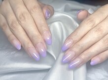 ヤシネイル(Yashi Nail)/カラーグラデーション　パープル