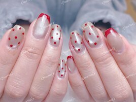 持ち込み　フレンチ　冬　ドット