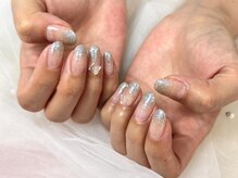 ヒラソルネイル(Girasol nail)/フラッシュグラデーション