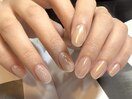 水光ミラーネイル