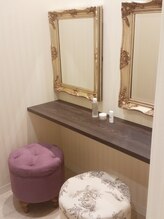 モア ウール/パウダールームも完備♪