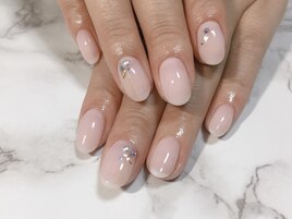 シンプル一色塗り