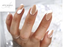 アヤネイルズ アンド アイラッシュ(AYA NAILZ.＆Eyelash)/個性派フレンチ