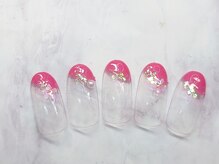 ネイルプラータ(Nail Plata)/シンプルフラワー【6780】