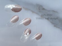 スリー(THREE)/ July.2022/nail design