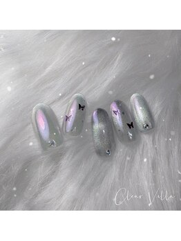 ネイルサロンクリアヴィラ(nail salon clear villa)/GirlyStyle collection ¥9990